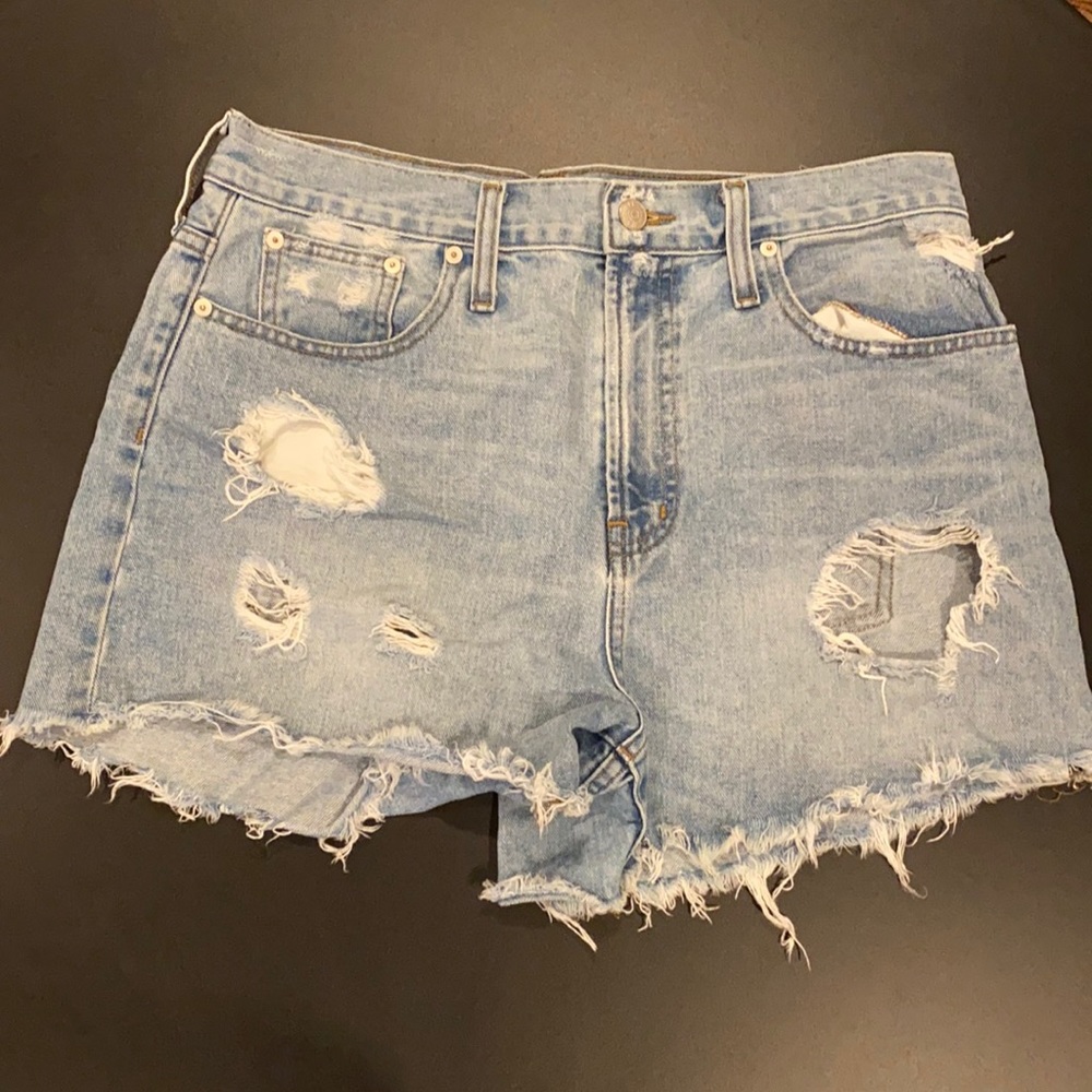 Madewell relaxed perfect jean short